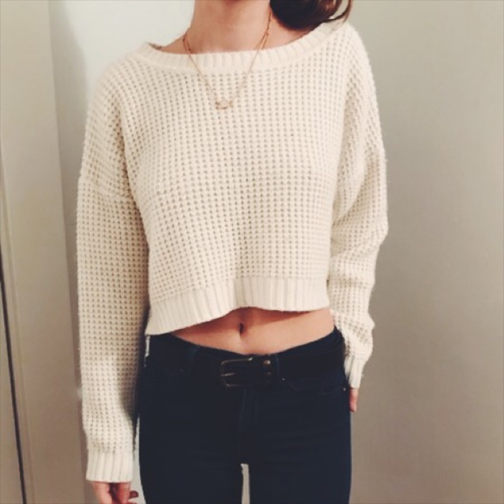 Crop Knot Sweater
